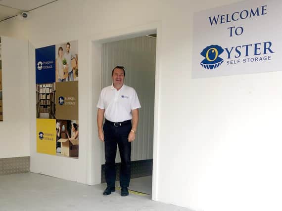 Oyster Self Storage has been launched by Jeremy Martin.