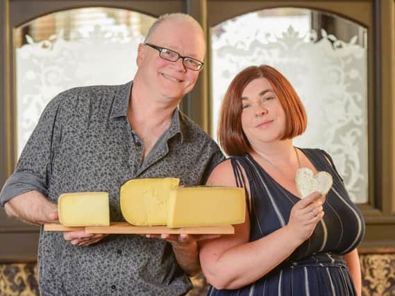Say cheese: Cheese enthusiasts Nick Copland and Vickie Rogerson set up Homage2Fromage in 2011 as an events business.
