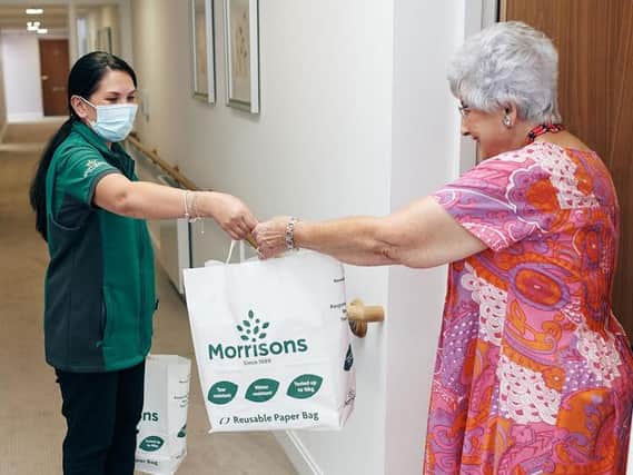Morrisons and McCarthy & Stone have partnered up to offer the supermarkets doorstep delivery service to the nations retirement communities