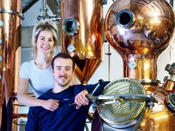 Whitby Distillery, makers of Whitby Gin, was founded by Jessica Slater and LukePentith