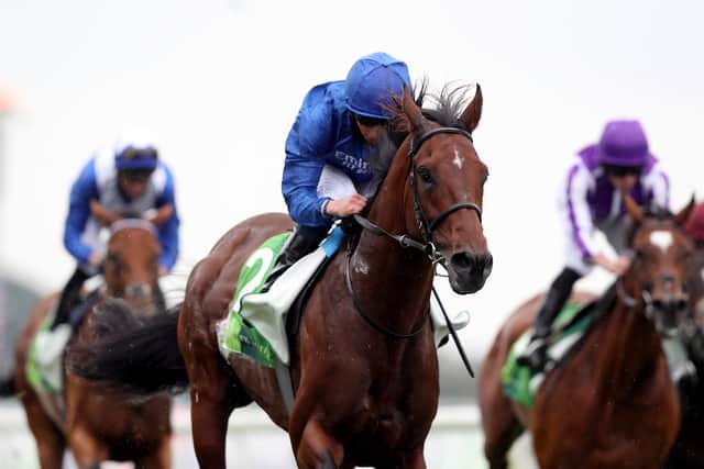 Juddmonte International hero Ghaiyyath, the mount of William Buick, will contest this weekend's Irish Champion Stakes at Leopardstown.