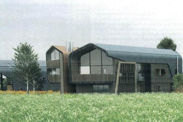 Another view of the building planned for Arglam Lane, Holme Upon Spalding Moor