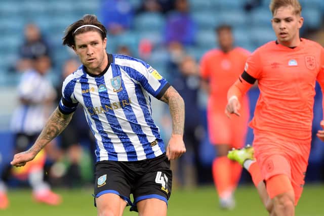 FAMILIAR FACE: Josh Windass, pictured during his loan spell at Sheffield Wednesday last season.   Picture: Steve Ellis