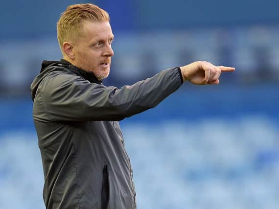 AMBITION: Garry Monk does not want Sheffield Wednesday just to set their sights on avoiding relegation this season