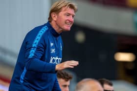 SATISFIED: Stuart McCall saw things to work on, but was generally happy with Bradford City's performance against Colchester United