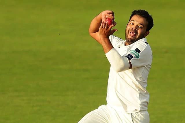 Azeem Rafiq of Yorkshire bowls during Day Two of the Specsavers County Championship Division One match between Yorkshire and Durham at Headingley on September 7, 2016 in Leeds, England.  (Picture: Daniel Smith/Getty Images)