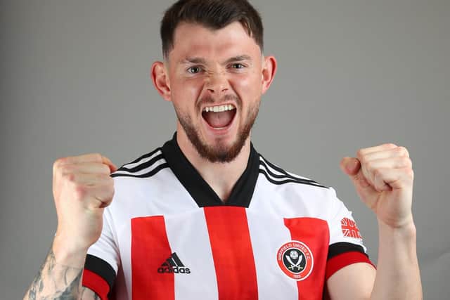 Oliver Burke signs for Sheffield United (Picture: Simon Bellis/Sportimage)