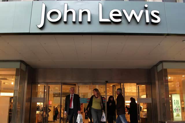 Library image of the John Lewis store in London