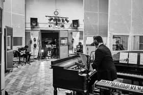 The Moons in Studio 2 at Abbey Road.