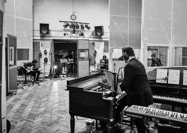 The Moons in Studio 2 at Abbey Road.
