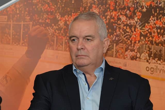 Sheffield Steelers' owner and Elite League chairman, Tony Smith.