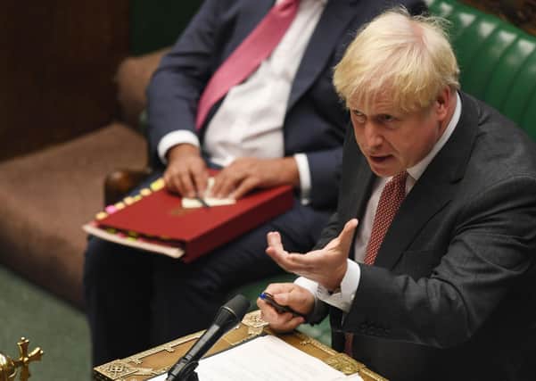Boris Johnson is under fire over his handling of Brexit.
