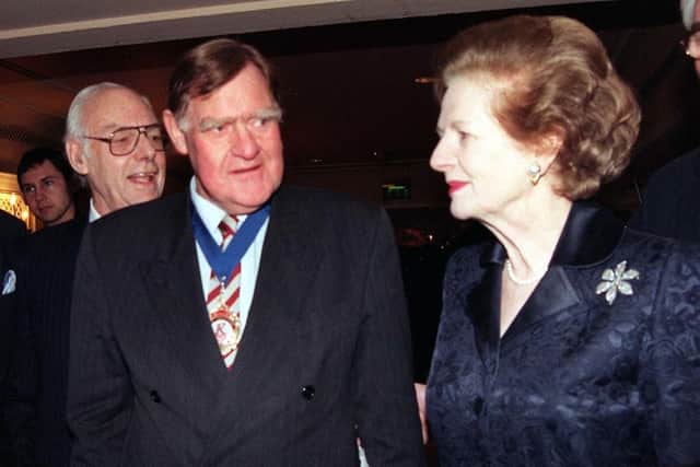 Sir Bernard Ingham (left) says Maragret Thathcher had great respect for the rule of law.