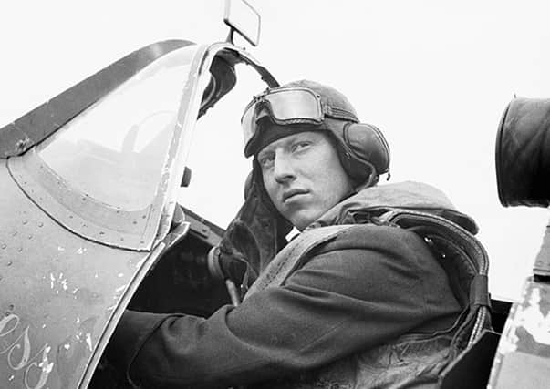 Sergeant James 'Ginger' Lacey, a notable volunteer from Yorkshire, who learned to fly in his spare-time while working as a trainee pharmacist. Picture: RAF/PA Wire