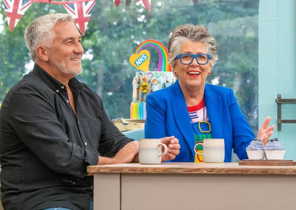 Paul Hollywood and Prue Leith. Picture: PA Photo/Channel 4 Television/Love Productions/Mark Bourdillon.