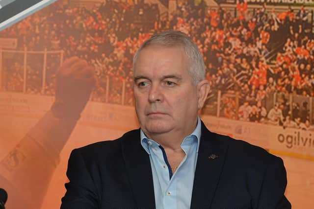 Sheffield Steelers' owner and EIHL chairman, Tony Smith.