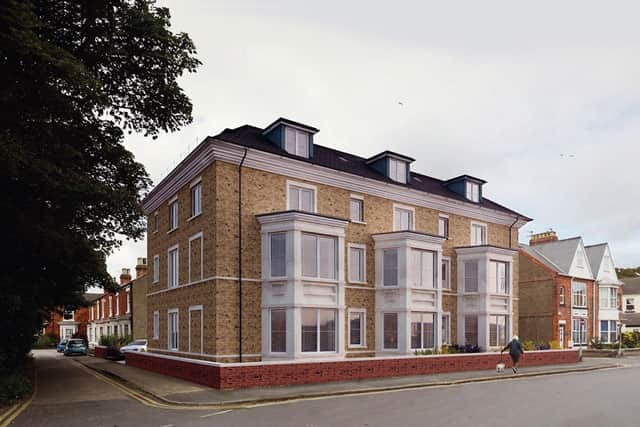 Alexandra House, Hornsea. Apartments in this luxurious, new-build development close to the seafront in Hornsea start from £160,000. Contact: www.quickclarke.co.uk