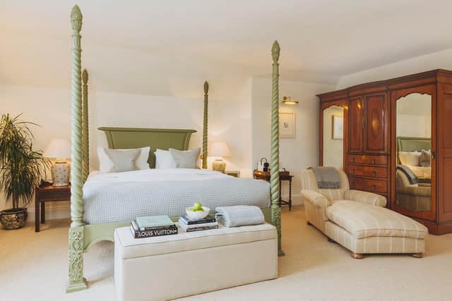 Comfort: bedroom at Craigellachie Hotel.