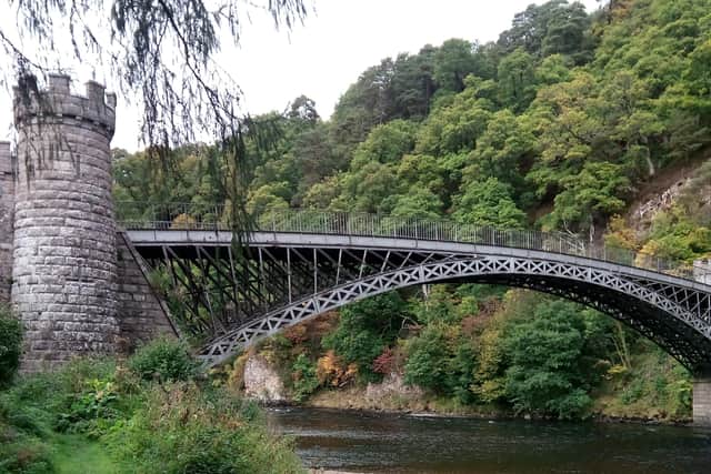 Historic: Thomas Telford's Craigellachie Bridge. Picture: Robert Gledhill
