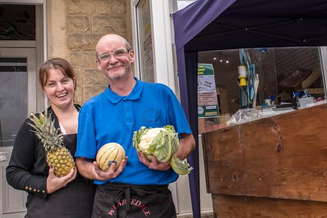 The pair run The Shepherd's Dog pub and have now launched a greengrocer business. Photo: Ernesto Rogata