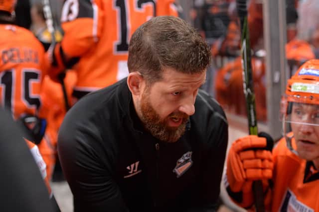 HELPING HAND: Sheffield Steelers' head coach Aaron Fox is trying to help a number of his players signed for 2020-21 find work elsewhere while they wait for the UK top-flight to return to action. Picture courtesy of Dean Woolley.