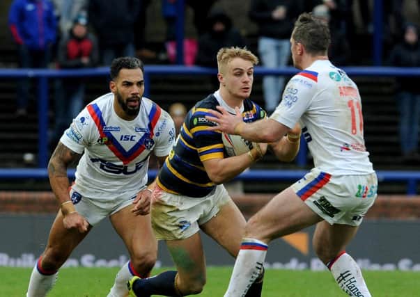 Banned: Leeds Rhinos forward Alex Sutcliffe will sit out their next two matches.
