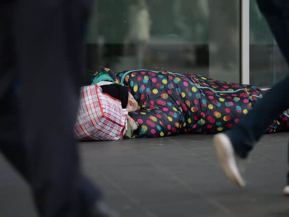 More than 2,200 rough sleepers or people at risk of homelessness were helped in Yorkshire during lockdown. Picture: Nick Ansell/PA Wire