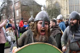 Jorvik Viking Festival in York. Image: Jonathan Gawthorpe.