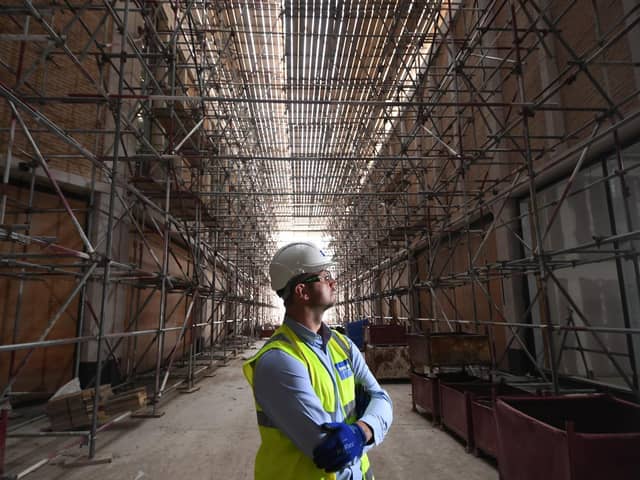 Development Manager for Queensberry Rob Hughes pictured in the new Shopping Centre..Picture by Simon Hulme