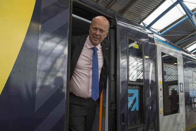 As Transport Secretary form 2016-19, Chris Grayling presided over the deterioration of rail services across the North.