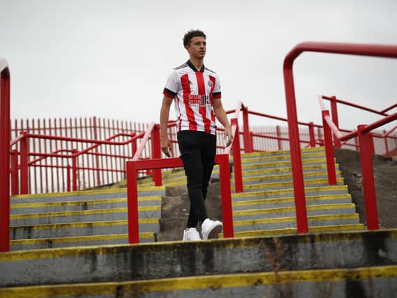 VERSATILE: Sheffield United's Ethan Ampadu is comfortable playing in defence or midfield