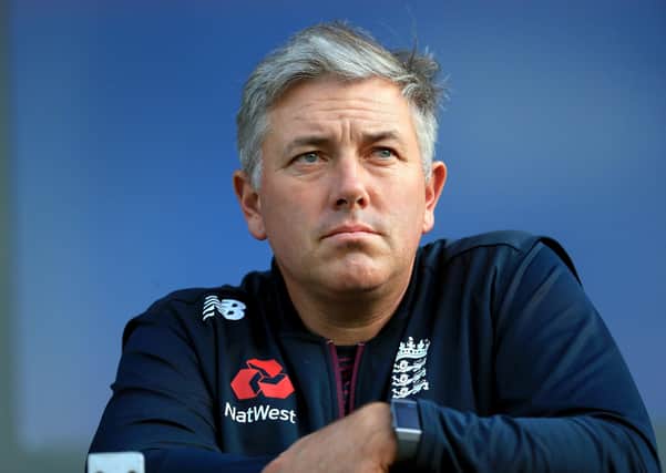 World leaders: England cricket coach Chris Silverwood