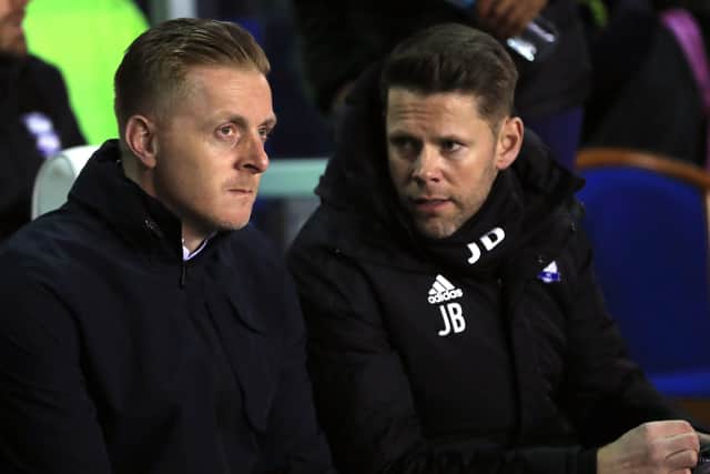 A negative experience: Sheffield Wednesday duo Garry Monk and James Beattie have faced a points deduction with previous club Birmingham City. Picture: PA