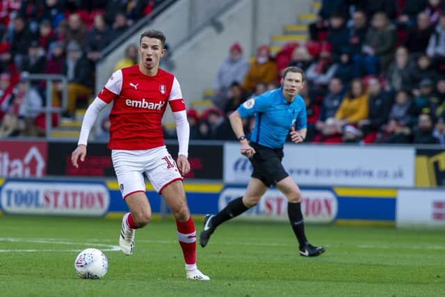 Rotherham United's Dan Barlaser. Picture Scott Merrylees