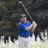 Ian Woosnam: In action at Ilkley GC this week.