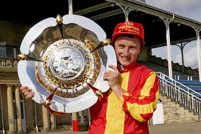 Tom Marquand's exploits at Ayr came a week after landing the St Leger at Doncaster on Galileo Chrome.