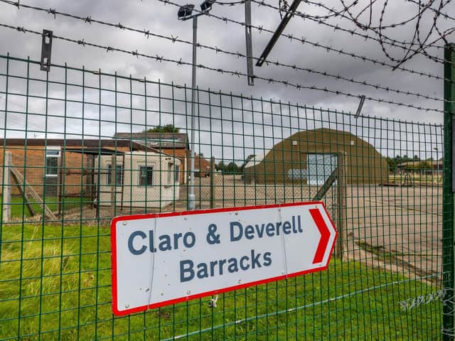 The old army barracks site in Ripon is earmarked for a huge new housing development