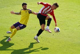 MATCH ACTION: Brentford v Huddersfield Town at the Brentford Community Stadium. Picture: John Walton/PA Wire.