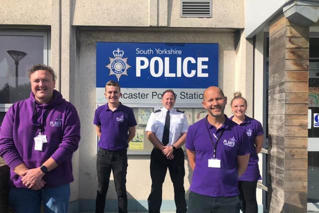 Custody navigators at Doncaster Police Station