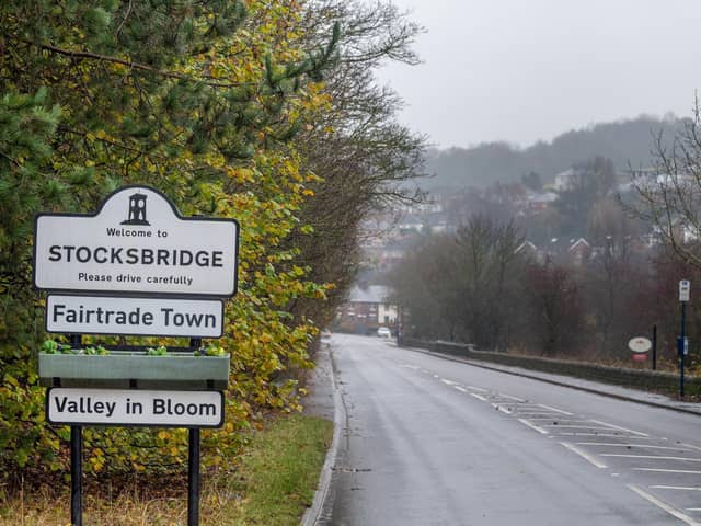 Stocksbridge in South Yorkshire.