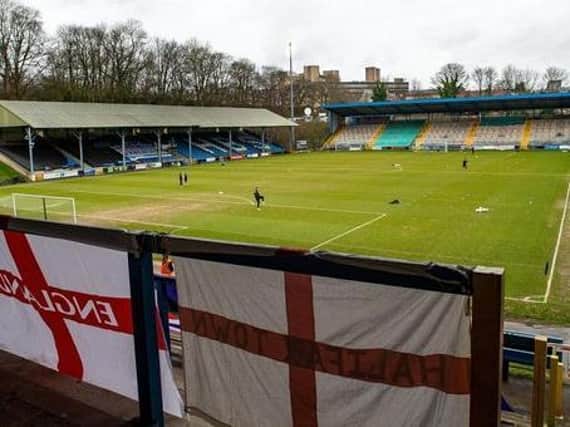 The Shay Stadium, home of FC Halifax Town.