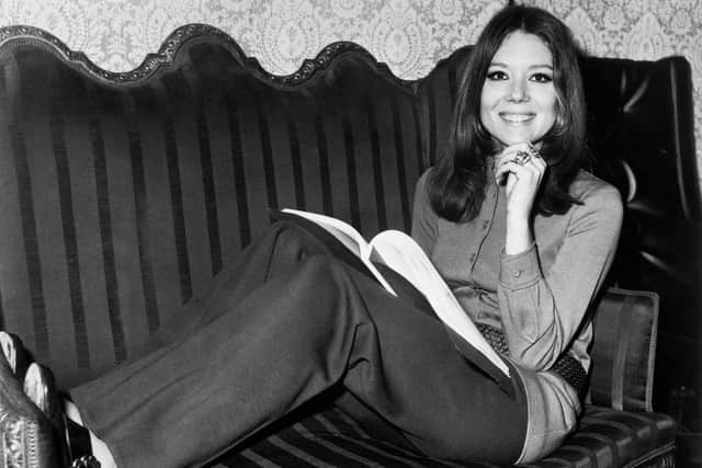 Portrait taken on January 29, 1970 shows British actress Diana Rigg, best known for playing Emma Peel in the 1960s TV series The Avengers. Photo: AFP via Getty Images.