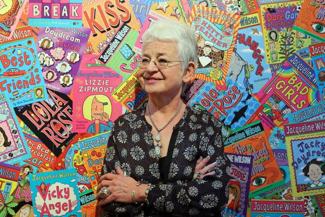 Dame Jacqueline Wilson's latest novel Love Frankie is out now. Photo: Gareth Fuller/PA.