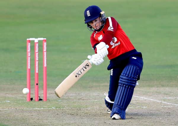 Backing campaign: Tammy Beaumont. Picture: PA