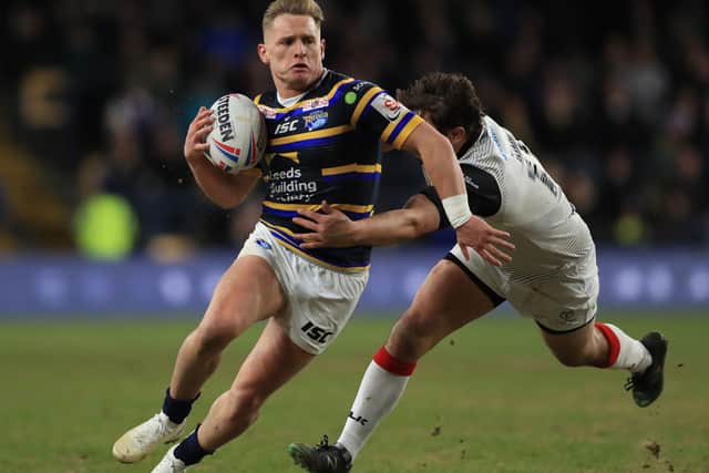 Recovering: Leeds Rhinos' Brad Dwyer has tested positive for coronavirus. Picture: PA