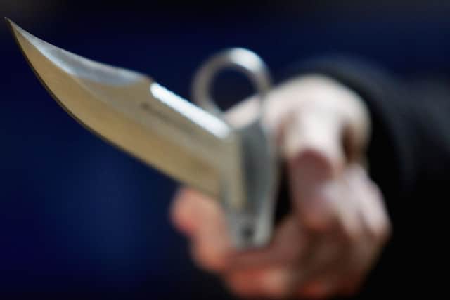 The number of hospital patients with knife-inflicted injuries went down last year. Picture: Getty