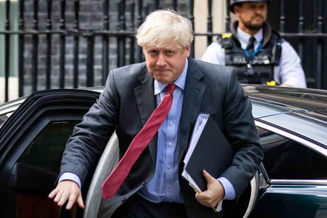 Boris Johnson arrives for aCobra meeting in London - but why are no Northern metro-mayors allowed to be present?