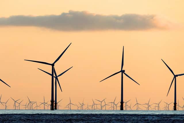The UK Government has committed to 40GW of installed offshore capacity by 2030 Picture: Peter Byrne/PA Wire