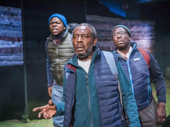 Eclipse Theatre’s production of Black Men Walking. Picture: Tristram Kenton