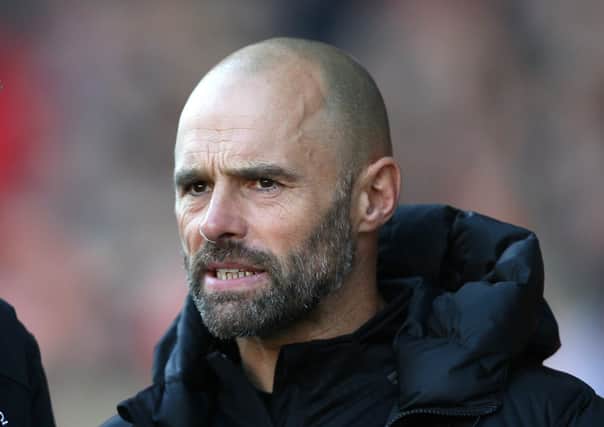 Rotherham United's manager Paul Warne.